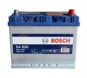 Аккумулятор автомобильный Bosch S4 Silver S4026 Обратная 70 630 для Mazda Mazda6 седан II 2.2 D 185 лс Диз