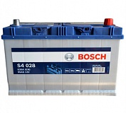 Аккумулятор автомобильный Bosch S4 Silver S4028 Обратная 95 830 для Kia Carnival II 2.2 CRDi 150 лс Диз