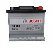 Аккумулятор автомобильный Bosch S3 S3002 Обратная 45 400 для Peugeot Bipper Tepee 1.4 73 лс Бен