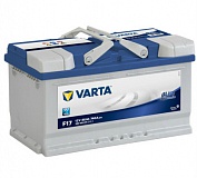 Аккумулятор автомобильный Varta Blue Dynamic  F17 Обратная 80 740 для Volvo V70 универсал III 2.0 145 лс Бен