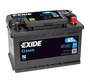 Аккумулятор автомобильный Exide Classic EC652 Обратная 65 540 для Rover 45 седан 2.0 iDT 101 лс Диз