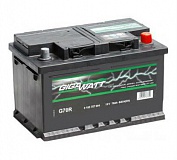 Аккумулятор автомобильный Gigawatt  G70R Обратная 70 640 для Opel Astra G седан II 1.7 TD 68 лс Диз