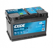 Аккумулятор автомобильный Exide Start-Stop EFB EL652 Обратная 65 650 для Ford Transit c бортовой платформой VII