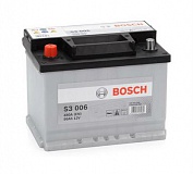 Аккумулятор автомобильный Bosch S3 S3006 Прямая 56 480 для ВАЗ Kalina седан