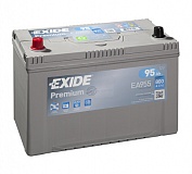 Аккумулятор автомобильный Exide Premium EA955 Прямая 95 800 для Lexus LS 460/460L/600H IV 460 388 лс Бен