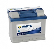 Аккумулятор автомобильный Varta Blue Dynamic D43 Прямая 60 540 для ВАЗ Niva 1600 76 лс Бен