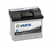Аккумулятор автомобильный Varta Black Dynamic  A17 Обратная 41 360 для Rover 200 кабрио 216 1.6i 16V 111 лс 