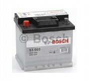 Аккумулятор автомобильный Bosch S3 S3003 Прямая 45 400 для ЗАЗ Tavrija 1.1 50 лс 