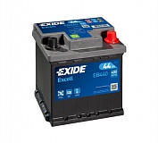Аккумулятор автомобильный Exide Excell EB440 Обратная 44 400 для Skoda Citigo 1.0 75 лс 