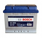 Аккумулятор автомобильный Bosch S4 Silver S4006 Прямая 60 540 для ВАЗ 2112 1.5 16V 95 лс 