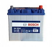 Аккумулятор автомобильный Bosch S4 Silver S4024 Обратная 60 540 для Toyota Corolla седан X 1.8 144 лс Бен