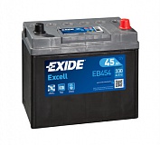 Аккумулятор автомобильный Exide Excell  EB454 Обратная 45 300 для Honda S2000