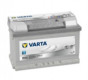 Аккумулятор автомобильный Varta Silver Dynamic E38 Обратная 74 750 для Cadillac DTS 4.6 295 лс 