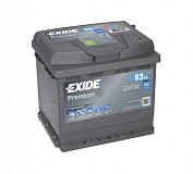 Аккумулятор автомобильный Exide Premium EA530 Обратная 53 540 для Peugeot 206 SW 1.6 110 лс Бен