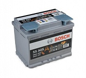 Аккумулятор автомобильный Bosch S5 AGM S5A05 Обратная 60 680 для Toyota Corolla седан IX 1.5 G 4WD 109 лс Бен