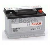 Аккумулятор автомобильный Bosch S3 S3008 Обратная 70 640 для Citroen DS5 2.0 HDi 135 136 лс Диз