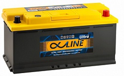 Аккумулятор автомобильный Alphaline Ultra 110R Обратная 110 1000 для Nissan NV 400 c бортовой платформой 2.3 dCi 101 лс 