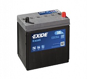 Аккумулятор автомобильный Exide Excell  EB356 Обратная 35 240 для Daihatsu Cuore VII 1.0 58 лс 