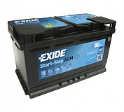 Аккумулятор автомобильный Exide Start-Stop AGM  EK800 Обратная 80 800 для Land Rover