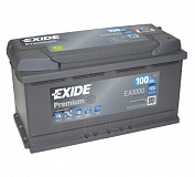 Аккумулятор автомобильный Exide Premium EA1000 Обратная 100 900 для Iveco