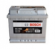 Аккумулятор автомобильный Bosch S5 Silver Plus S5006 Прямая 63 610 для ВАЗ 2105