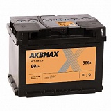 Аккумулятор автомобильный Akbmax  6CT-60R Обратная 60 500 для Saab 9-3 кабрио II 2.0 t 175 лс Бен