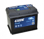 Аккумулятор автомобильный Exide Excell  EB620 Обратная 62 540 для Skoda Octavia универсал III 1.6 TDI 90 лс Диз