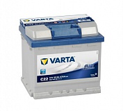 Аккумулятор автомобильный Varta Blue Dynamic C22 Обратная 52 470