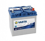 Аккумулятор автомобильный Varta Blue Dynamic  D47 Обратная 60 540 для Mazda Mazda3 хэтчбек II 2.3 MPS Turbo 258 лс Бен
