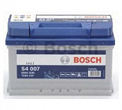 Аккумулятор автомобильный Bosch S4 Silver S4007 Обратная 72 680 для Ford USA