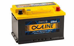 Аккумулятор автомобильный Alphaline Ultra 74RS Обратная 74 750 для Citroen C6 3.0 V6 211 лс Бен