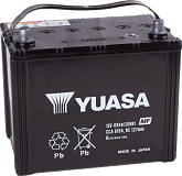 Аккумулятор автомобильный Yuasa  85D26R Прямая 69 615 для Toyota Hiace автобус V 2.7 VVTi 151 лс Бен